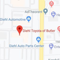 Diehl Toyota Map