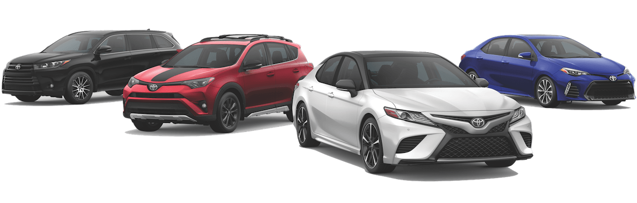 Toyota Rent A Car Lineup