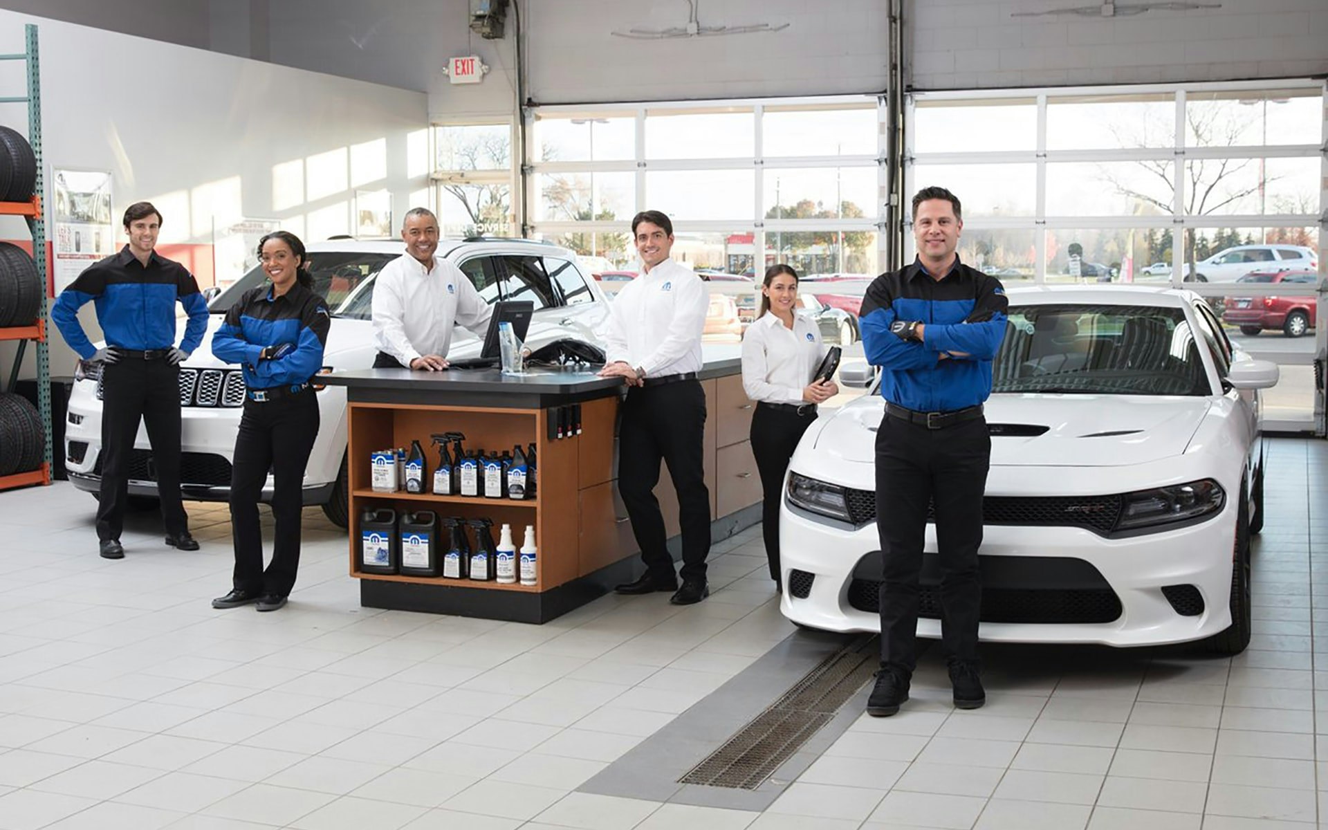 Diehl of Robinson Service Service team in the service center