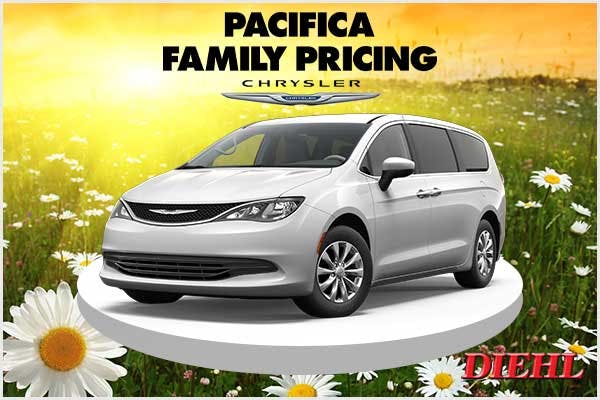 PacificaFamilyPricing Ohio dealership Chrysler dodge jeep ram sales diehl of Salem ohio Diehl Automotive Chrysler specials dodge specials jeep specials ram specials lease discount family pricing drive forward
