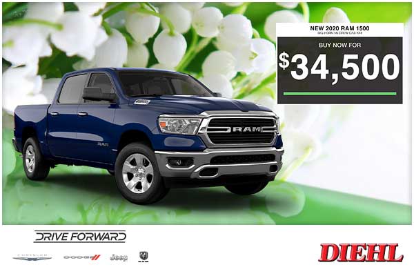 New Vehicle Specials Diehl CDJR of Butler