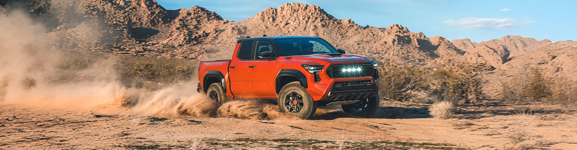 Tacoma in desert