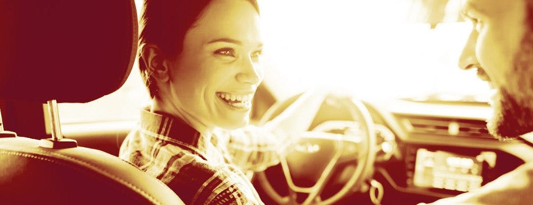 couple in toyota