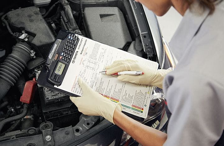 toyota service inspection