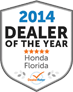 Brandon Honda Dealer Awards