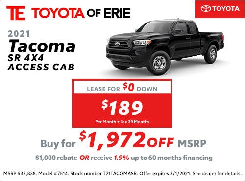 Toyota of Erie | Erie PA Toyota Dealership