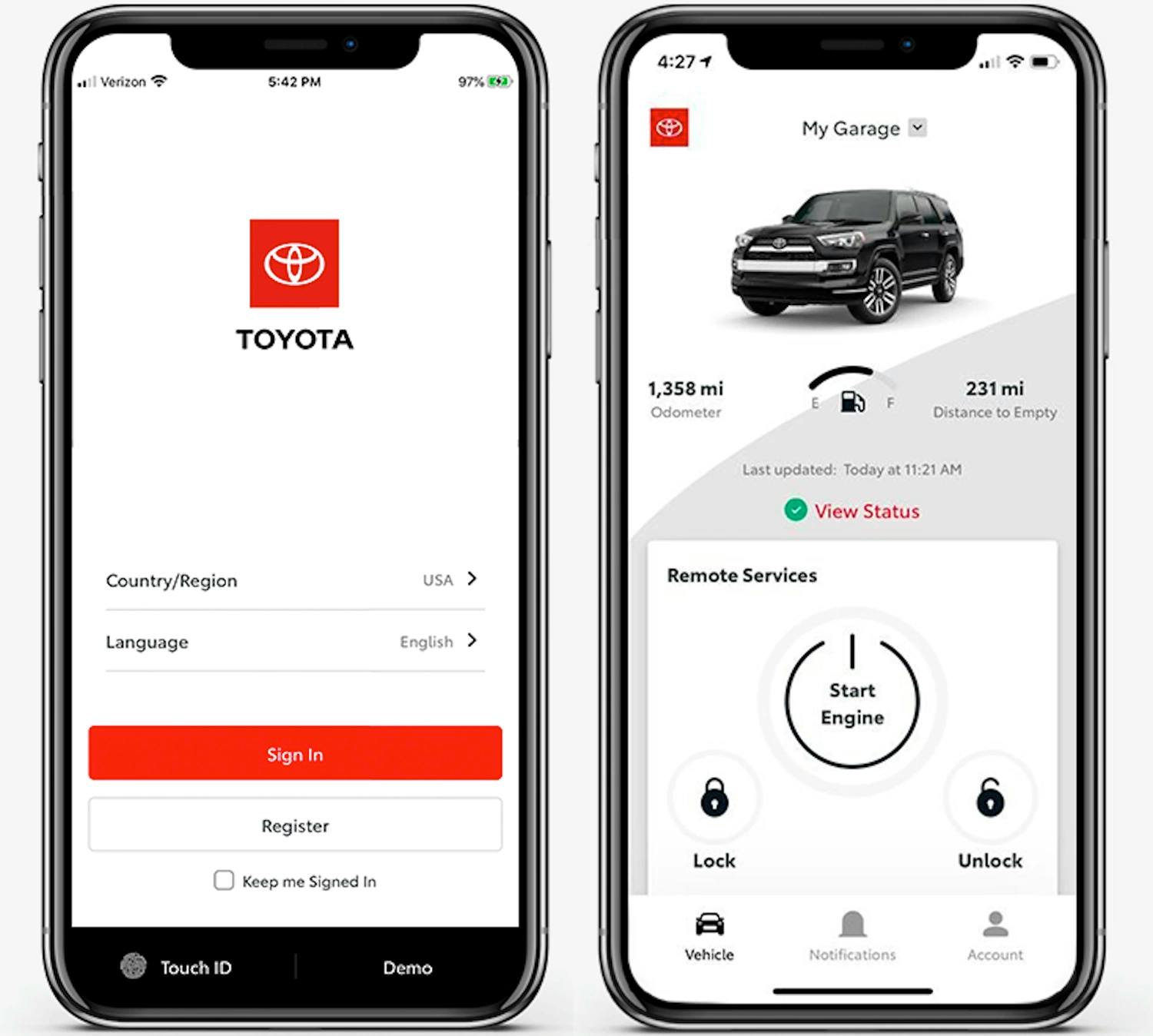 Toyota Remote Start App Not Working