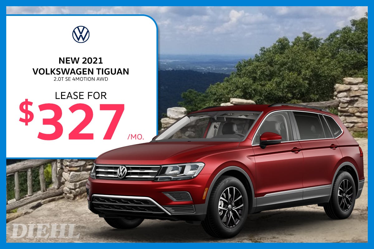 21BV05004_2021Tiguan_June 2021 VW Tiguan 2.0T SE 4Motion AWD offer