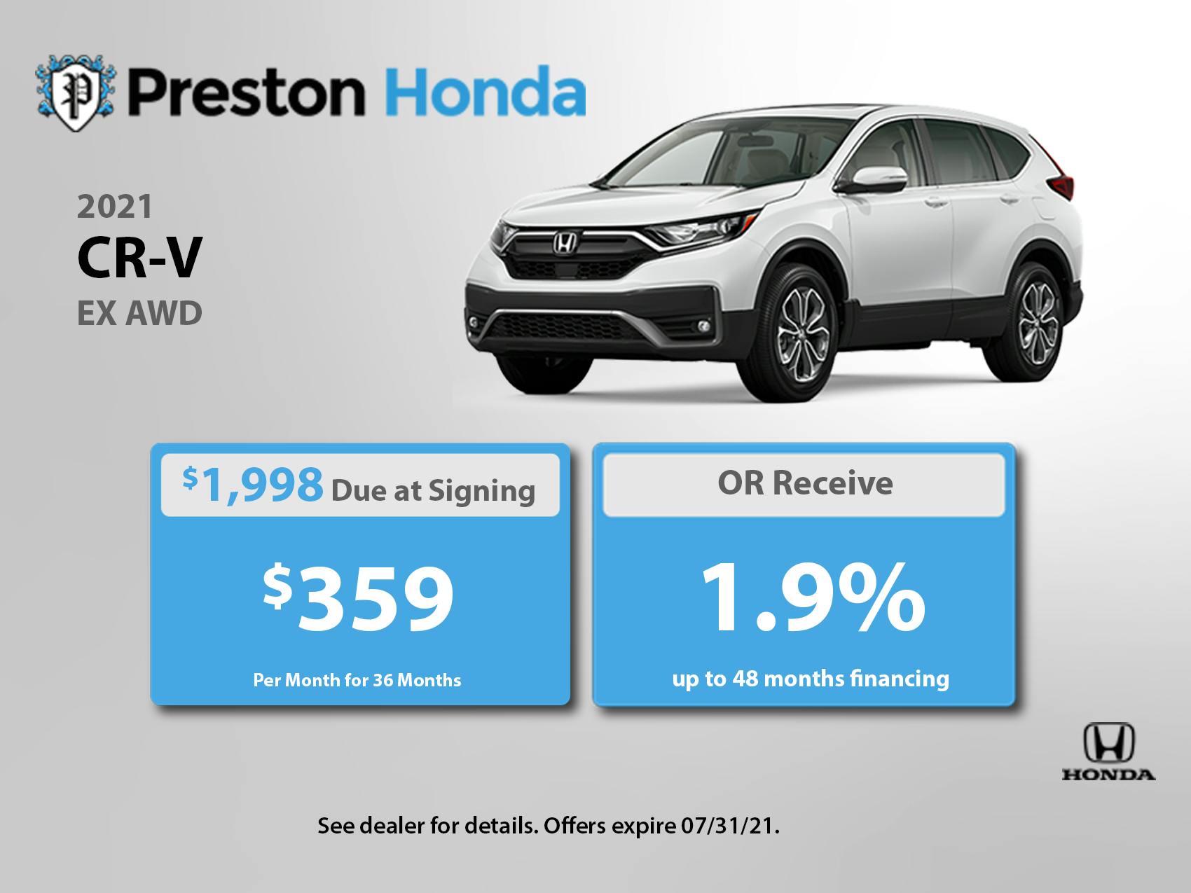 Preston Honda Honda Dealership in New Castle, PA