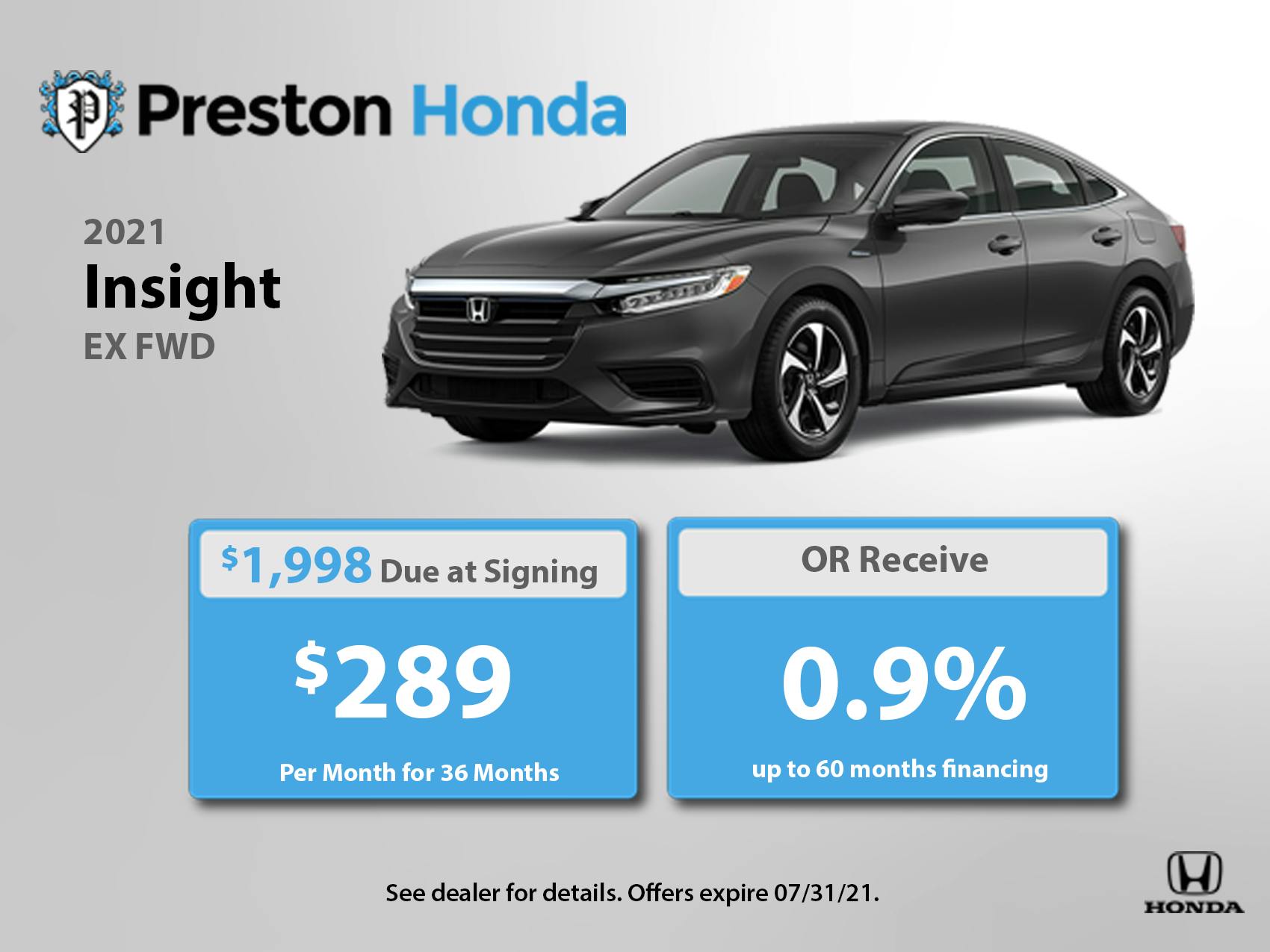 Preston Honda Honda Dealership in New Castle, PA