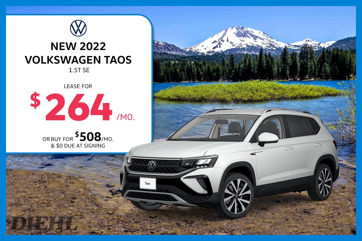 2022 Volkswagen Taos 1.5T SE offer