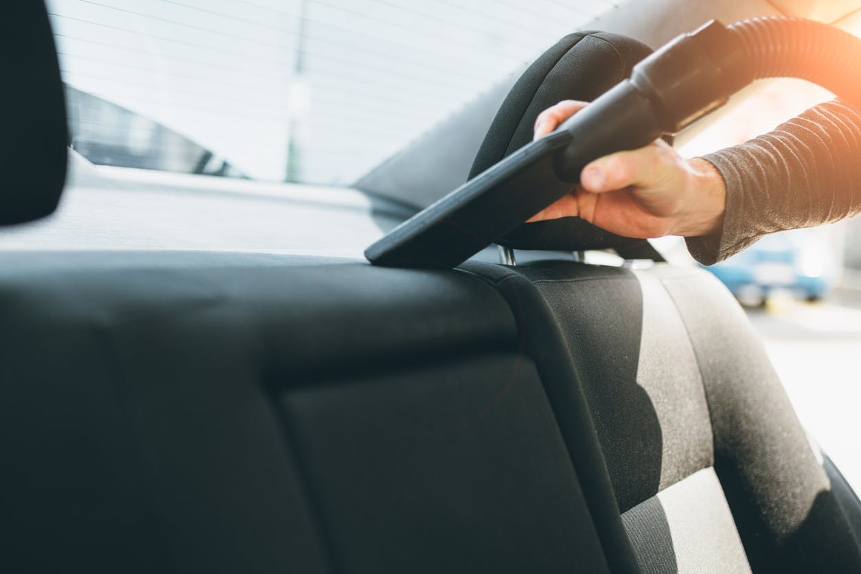 Car vacuuming