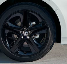 17-inalloy wheels