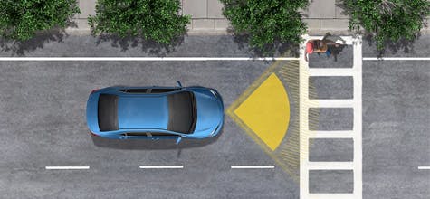 pre-collision system with pedestrian detection