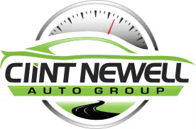 clint newell auto group used transparent logo
