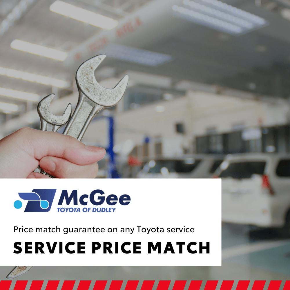 Service Price Match | McGee Toyota of Dudley