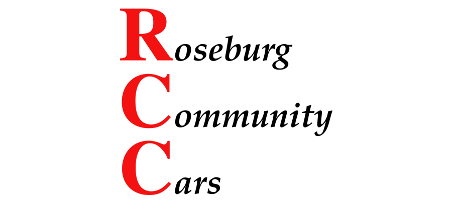 roseburg community cars transparent logo
