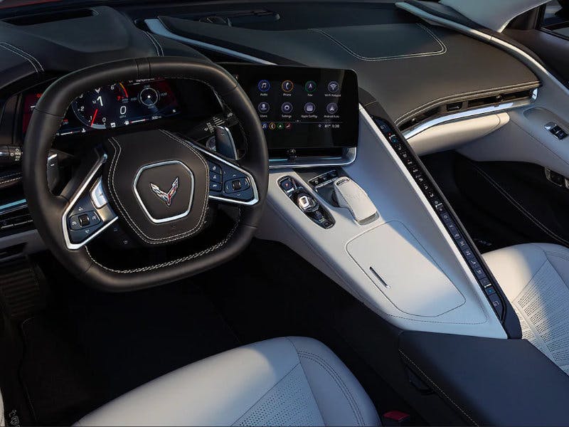 2022Chevrolet Corvette interior steering wheel