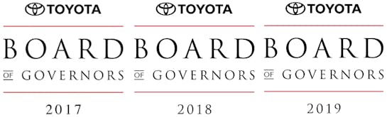 Toyota Board of Governors Awards