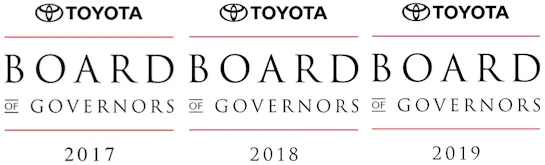 Toyota Board of Governors Awards