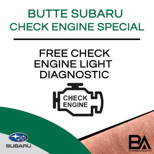 Butte Subaru Check Engine Light | Butte Auto Group