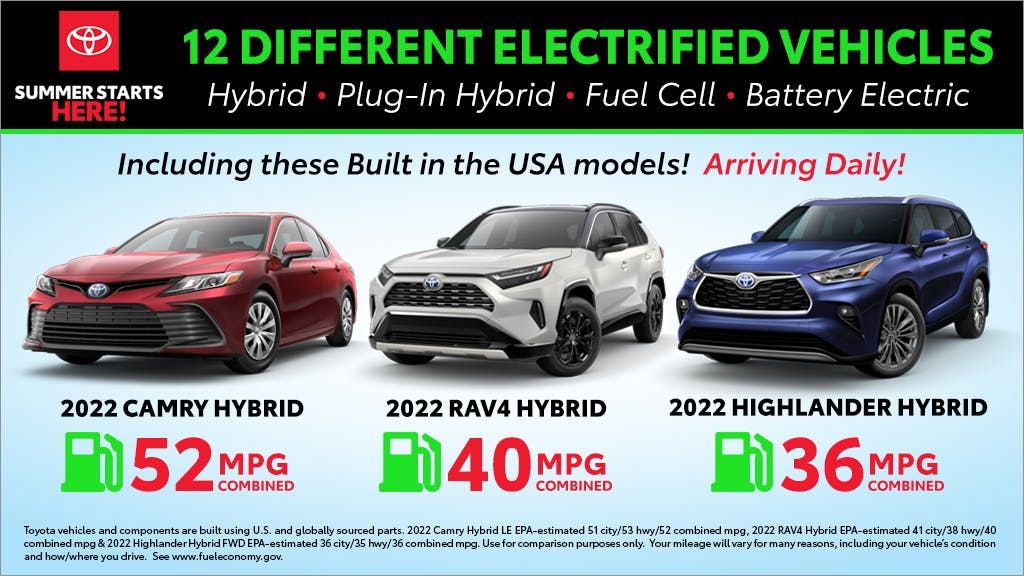 2022 Hybrids | Toyota of Boardman