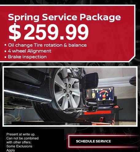 SPRING SERVICE PACKAGE | Sullivan Brothers Nissan