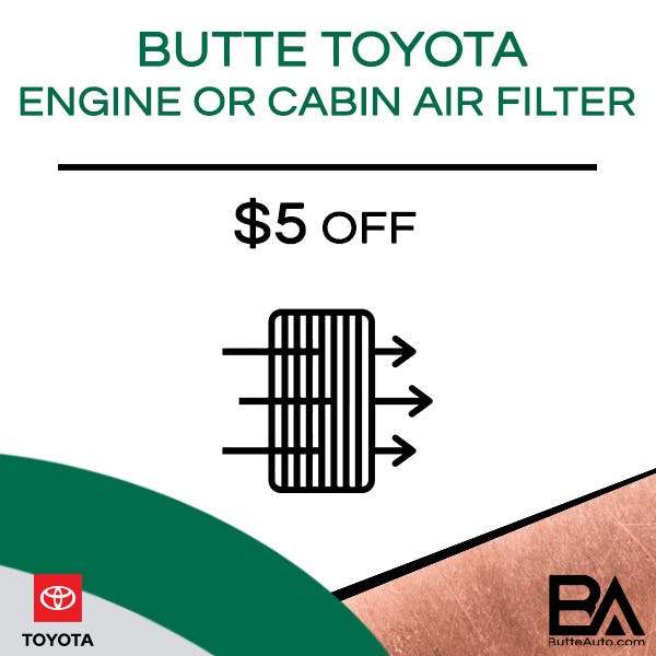 Butte Toyota Air Filter | Butte Auto Group