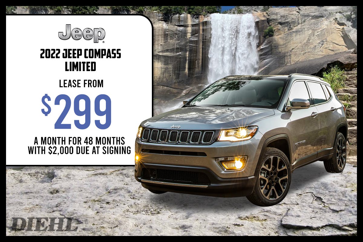 2022 JEEP COMPASS LIMITED 4X4 | Diehl of Moon