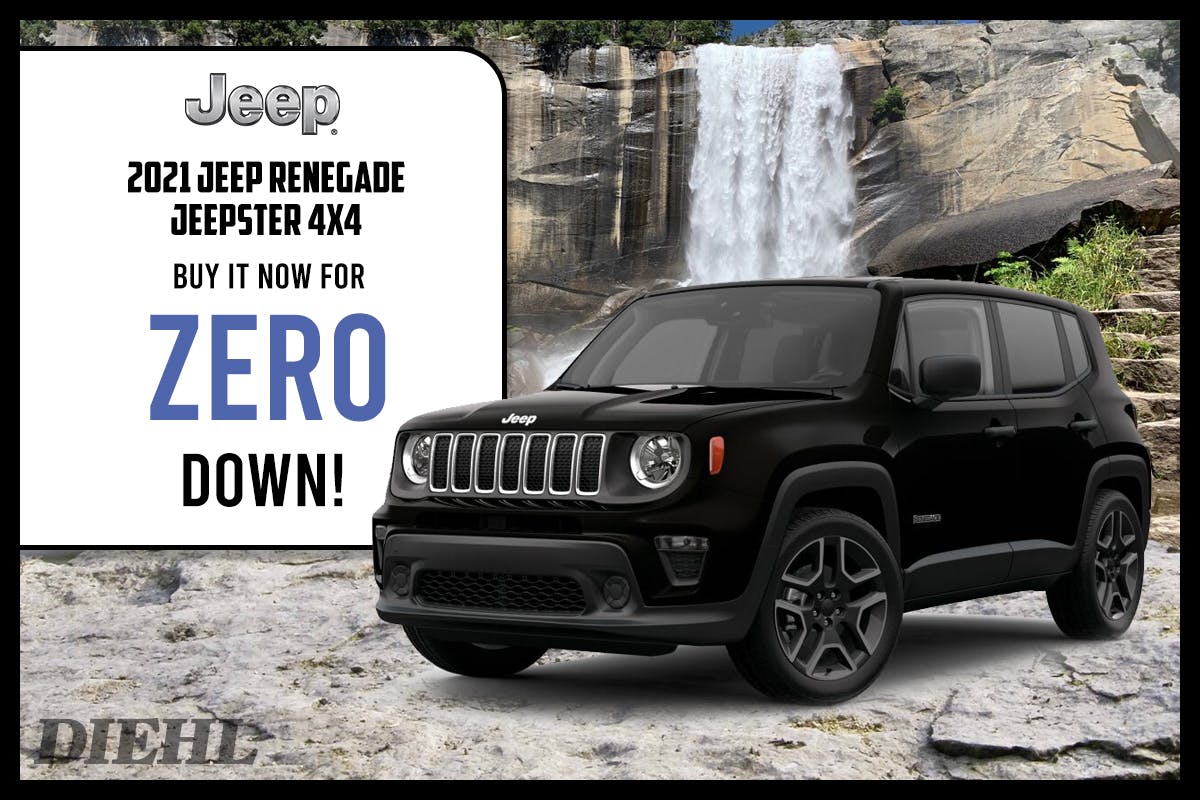 2021 JEEP RENEGADE JEEPSTER 4X4 | Diehl of Moon