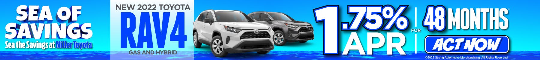 Sea of Savings – RAV4 | Miller Toyota
