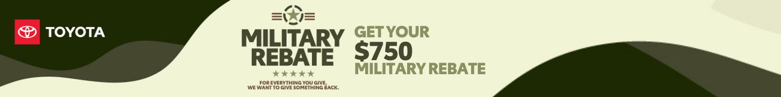 Military Rebate