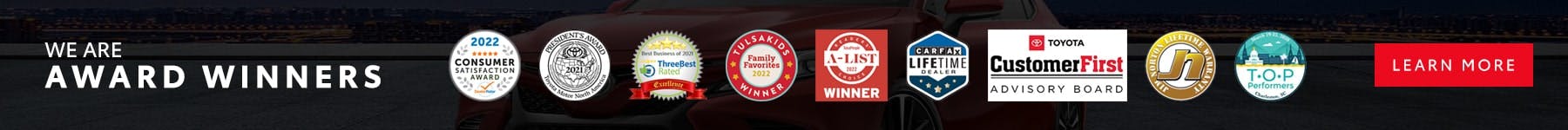 Award Winners | Jim Norton Toyota