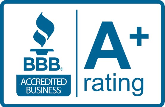 bbb rating blue text