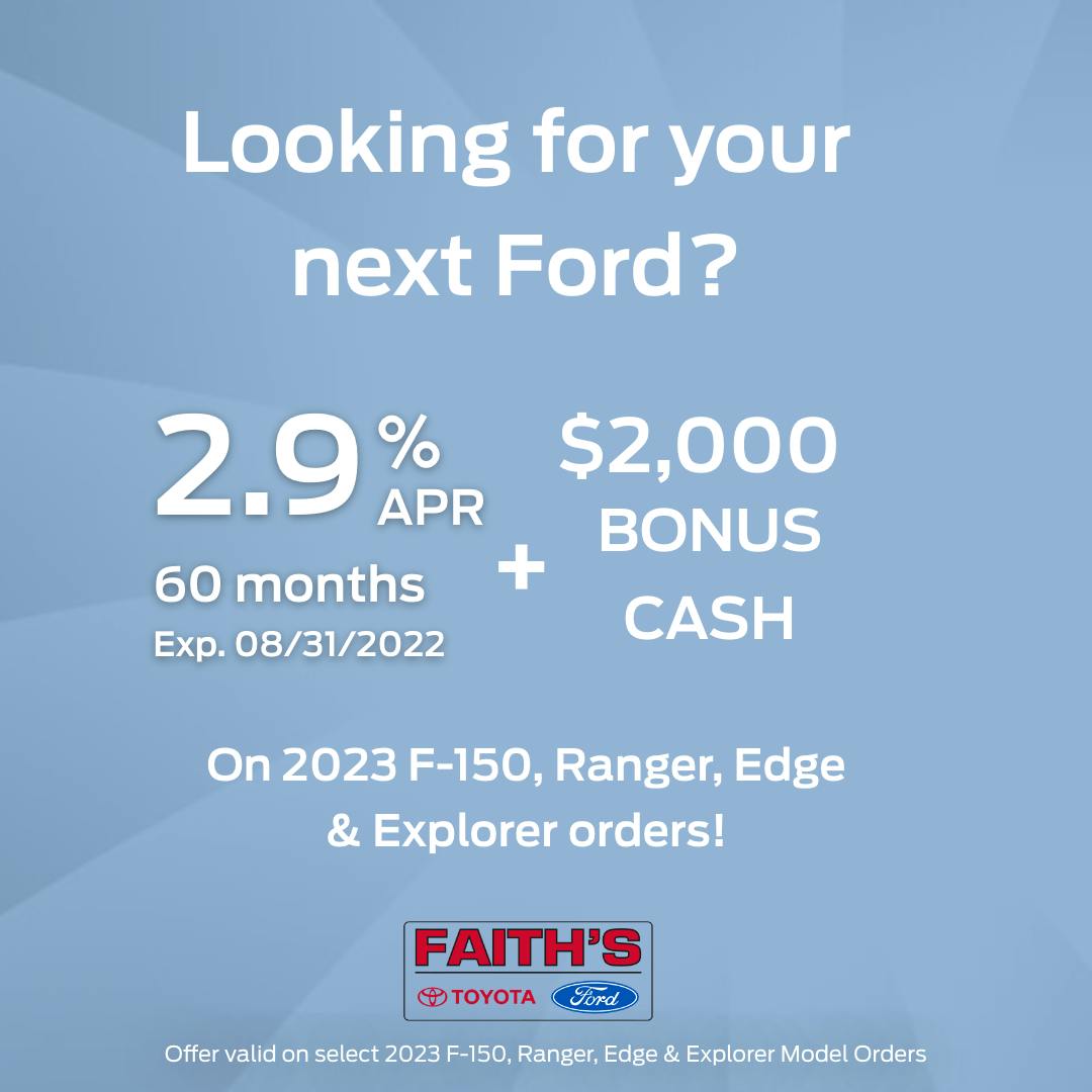 Looking for your next Ford?
