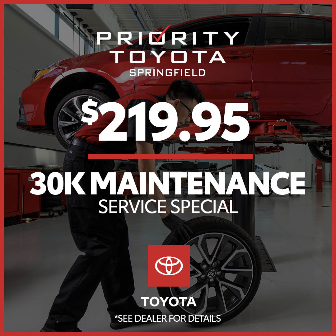 Toyota Service and Parts Specials | Priority Toyota Springfield