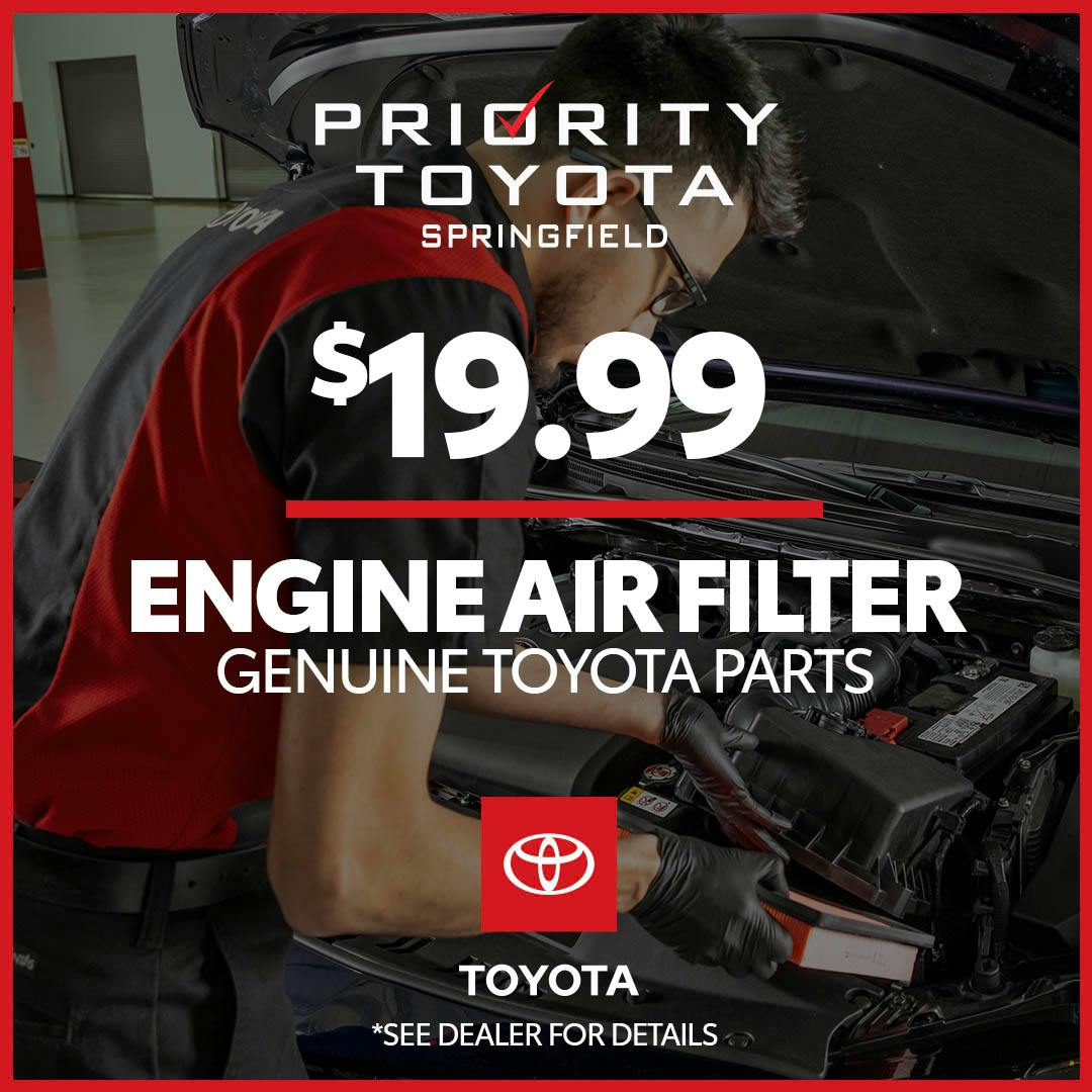 Toyota Service and Parts Specials | Priority Toyota Springfield
