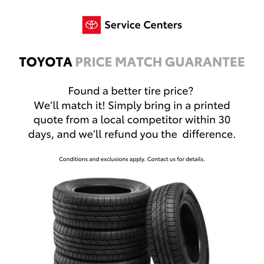 Tire Price Guarantee | Jim Norton Toyota