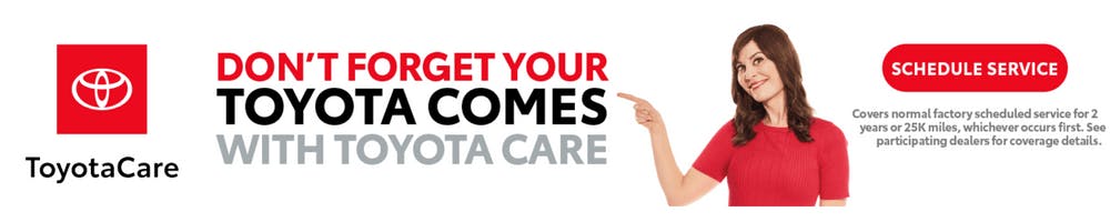 ToyotaCare Banner | Downeast Toyota