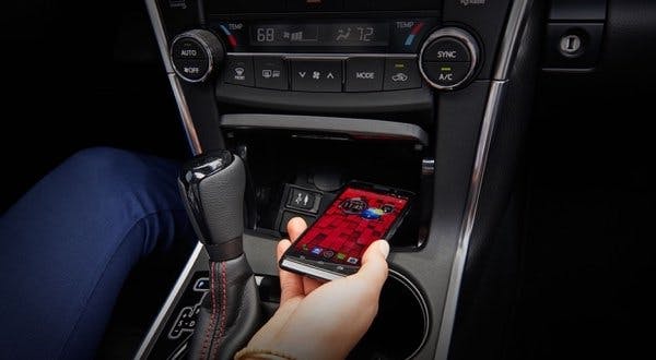 Toyota Camry Wireless Charging Station