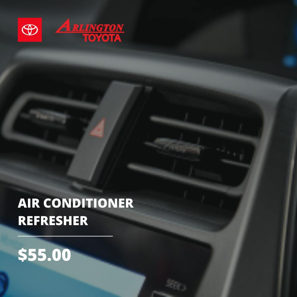 A/C Refresher Special | Arlington Toyota