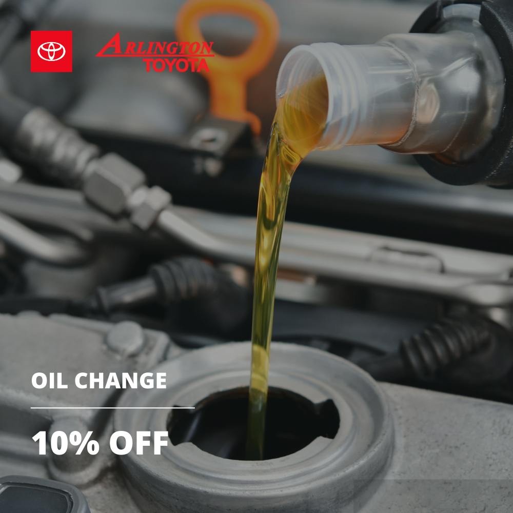 Oil Change Special | Arlington Toyota