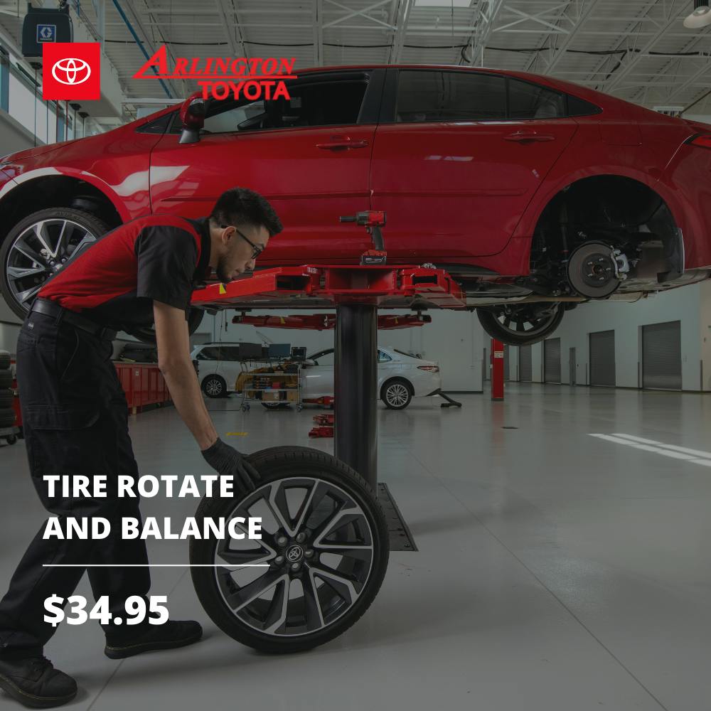 Tire Rotation Special | Arlington Toyota