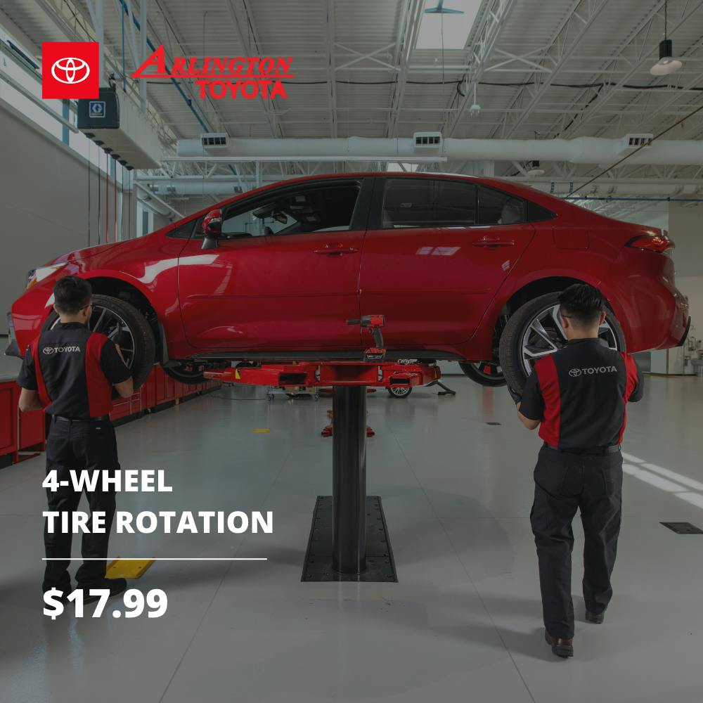 Tire Rotation Special | Arlington Toyota