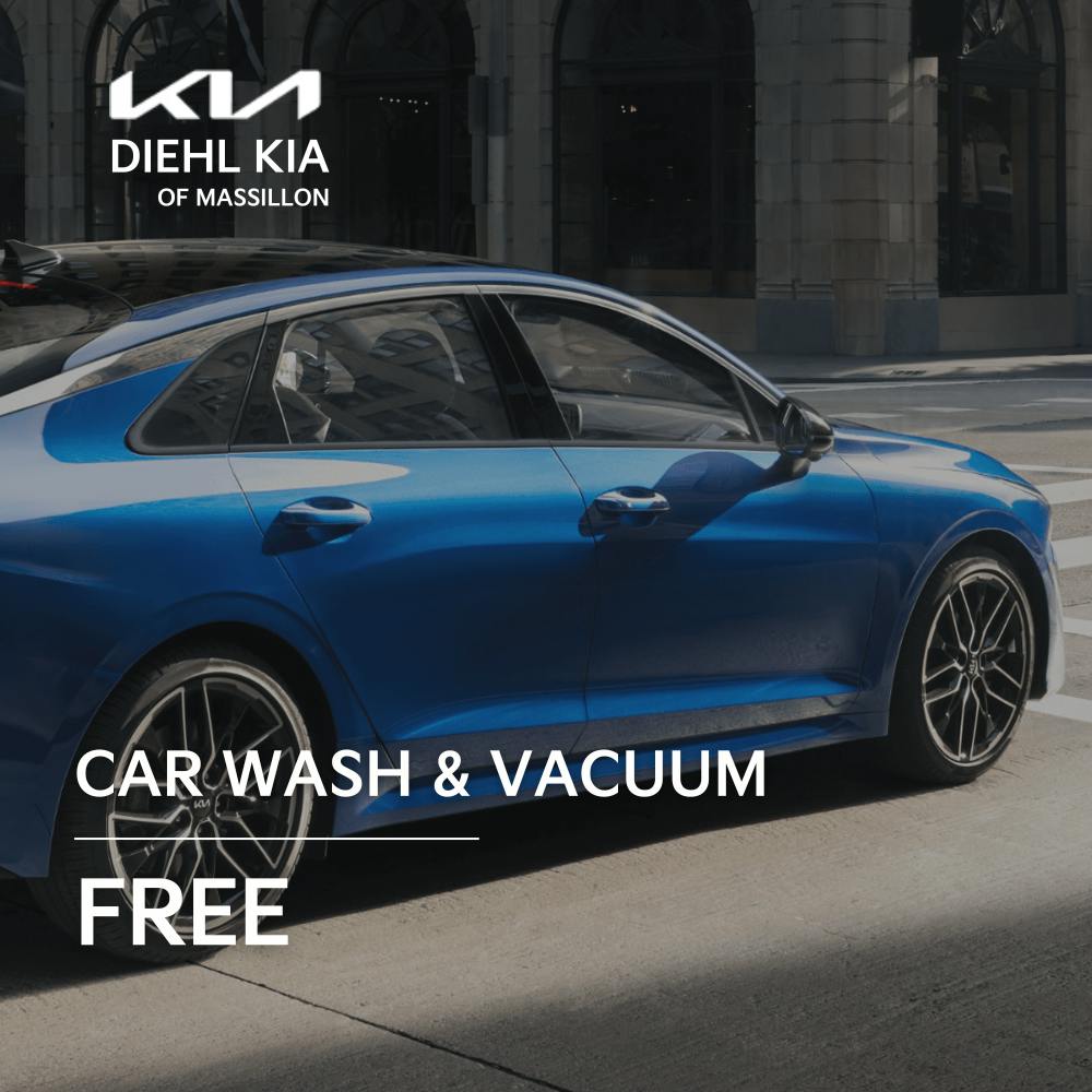Wash & Vacuum Offer | Diehl Kia of Massillon