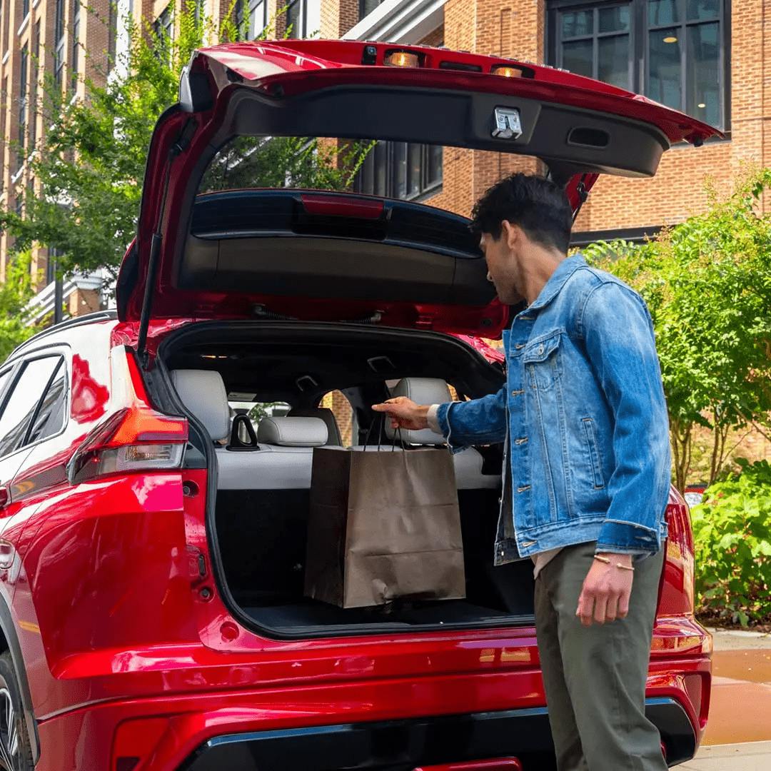 cargo in red 2022-2023 mitsubishi eclipse cross