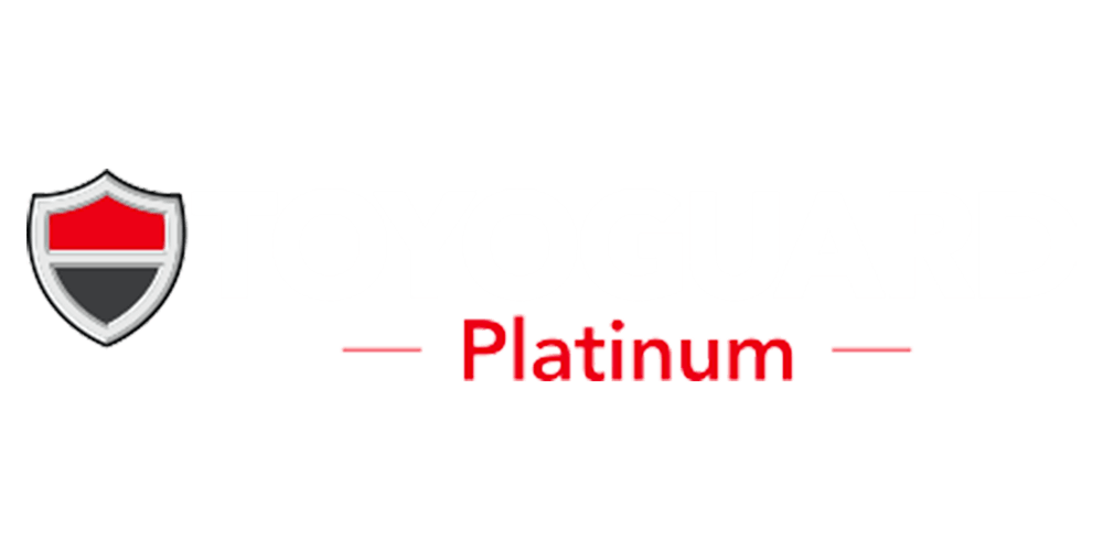 arlington-toyota-toyoguard logo red and white platinum