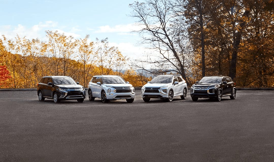 four parked cars crossover-vs-suv-differences