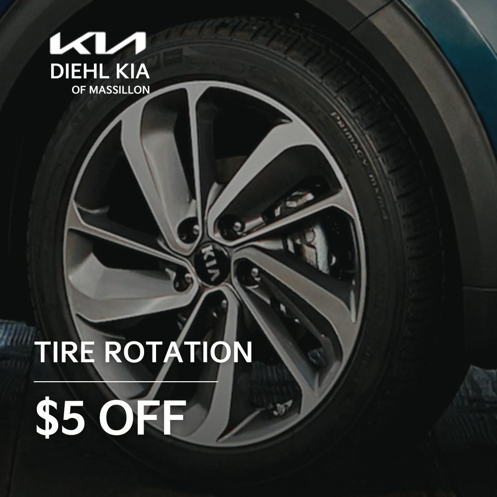 Tire Rotation Offer | Diehl Kia of Massillon