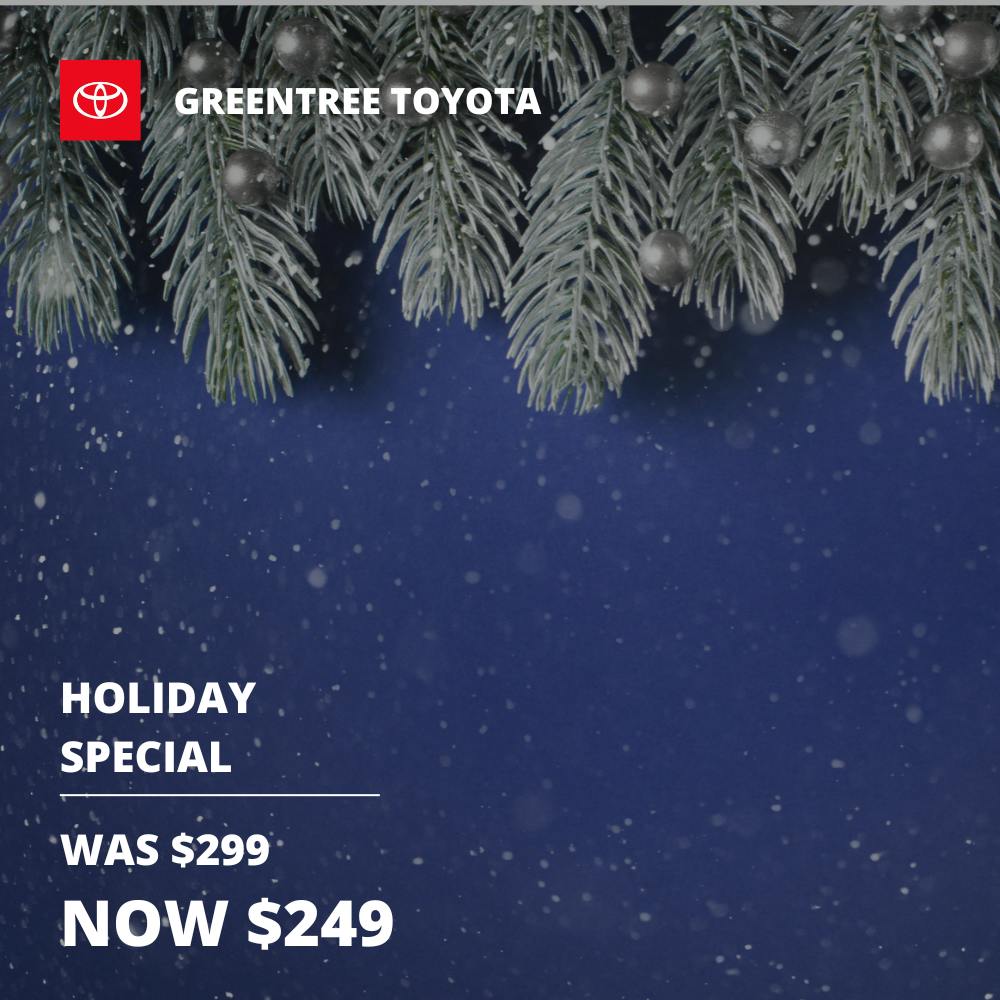 ~Holiday Service Special | Greentree Toyota